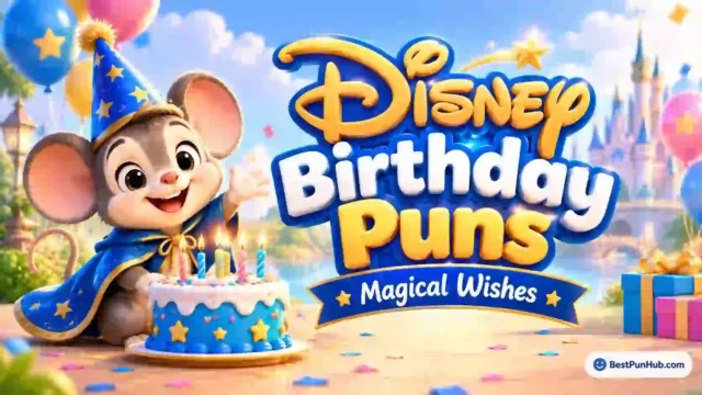 Disney Birthday Puns