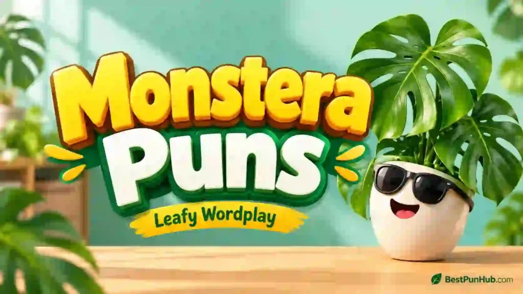 monstera puns