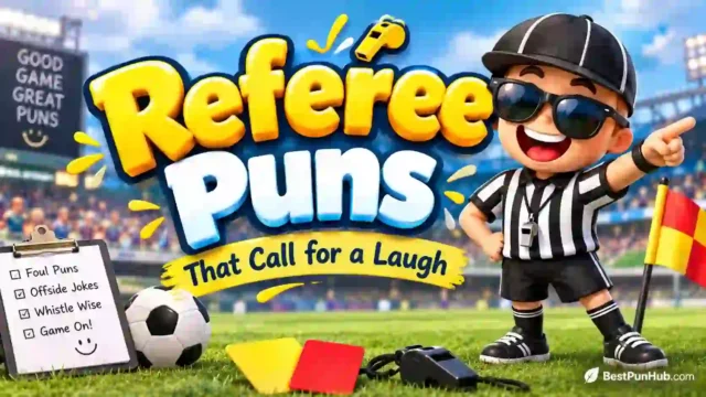 200+ Referee Puns That Call for a Laugh